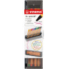 photo-Feutres - Ecriture - Pointe fine - Stabilo - Point88 - Boite de rangement - 10 couleurs