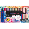 photo-Surligneurs - Stabilo BOSS - NatureColors - 10 couleurs douces - Set de bureau