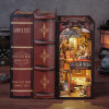 Book Nook - Maquette à construire - Serre-livre - Mystère dans le train - 338 pièces