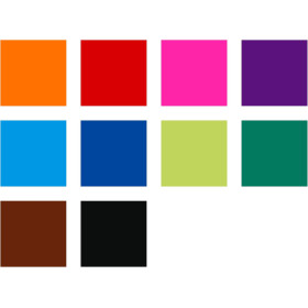 Marqueurs - Feutres - Pour tableaux blancs - Effaçable à sec - 10 couleurs - Staedtler Lumocolor