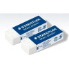 Gomme blanche - Lot de 2 - Sans phtalate ni latex - Staedtler - Mars plastic