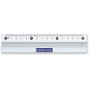 Règle - 15 cm - Plate - Aluminium - Anti-dérapant - Idéal bureau, scolaire - Staedtler
