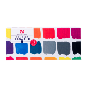 photo-Gouache - Extra-fine - Coffret 10 pots de 16ml - Beaux-arts - Talens