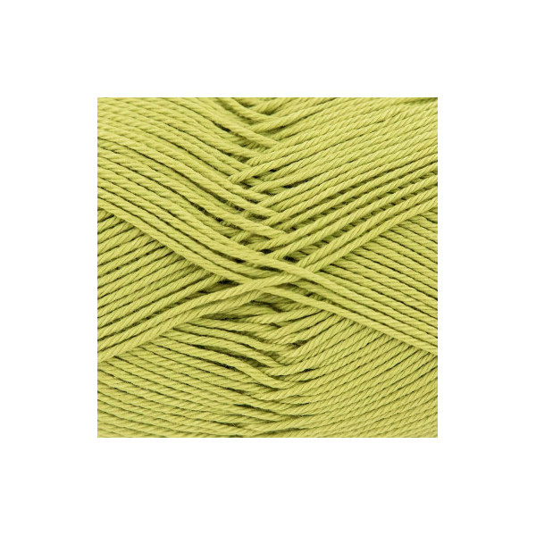 Pelote de laine - Vert olive - 140 - 100% coton - 3/4 mm - Gründl - Cotton Quick Uni