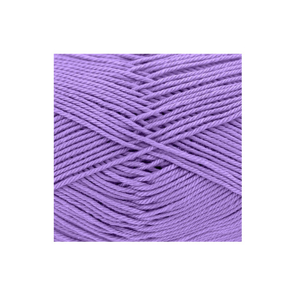 Pelote de laine - Lavande - 142 - 100% coton - 3/4 mm - Gründl - Cotton Quick Uni