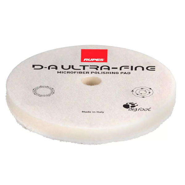 photo-Tampon de polissage - Microfibre - 130mm diamètre - D-A Ultra Fine - Rupes