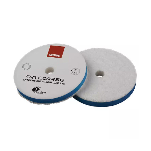 photo-Tampon de polissage - Microfibre - 75mm diamètre - D-A Coarse - Rupes