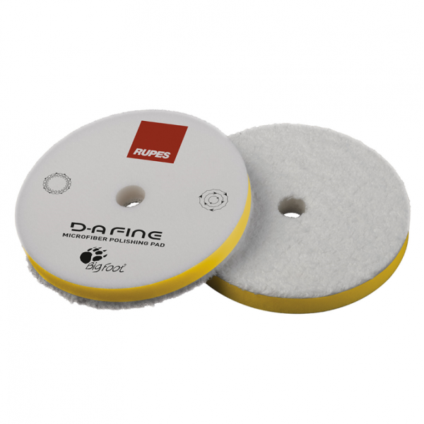 photo-Tampon de polissage - Microfibre - 130mm diamètre - D-A Fine - Rupes