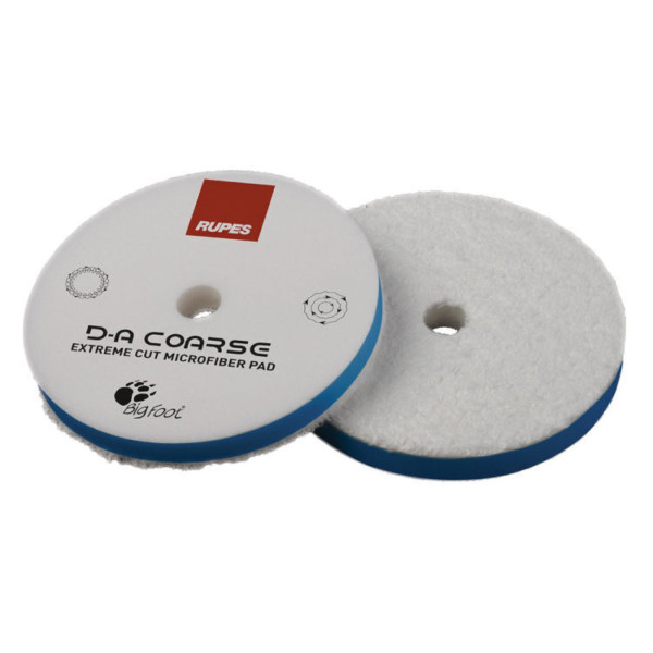 photo-Tampon de polissage - Microfibre - 130mm diamètre - D-A Coarse - Rupes