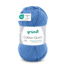 photo-Pelote de laine - Bleu océan - 163 - 100% coton - 3/4 mm - Gründl - Cotton Quick Uni