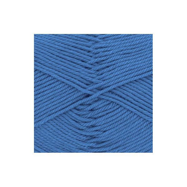 Pelote de laine - Bleu océan - 163 - 100% coton - 3/4 mm - Gründl - Cotton Quick Uni