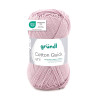 photo-Pelote de laine - Quartz rose - 174 - 100% coton - 3/4 mm - Gründl - Cotton Quick Uni