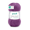 photo-Pelote de laine - Mauve - 158 - 100% coton - 3/4 mm - Gründl - Cotton Quick Uni