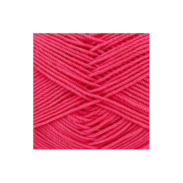 Pelote de laine - Pétunia - 157 - 100% coton - 3/4 mm - Gründl - Cotton Quick Uni