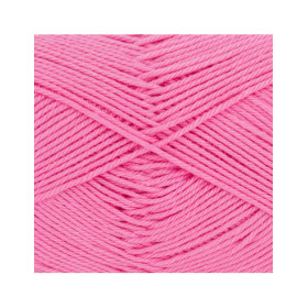Pelote de laine - Framboise - 107 - 100% coton - 3/4 mm - Gründl - Cotton Quick Uni