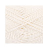 Pelote de laine - Ecru - 132 - 100% coton - 3/4 mm - Gründl - Cotton Quick Uni