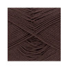 Pelote de laine - Chocolat - 122 - 100% coton - 3/4 mm - Gründl - Cotton Quick Uni