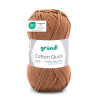 photo-Pelote de laine - Caramel - 123 - 100% coton - 3/4 mm - Gründl - Cotton Quick Uni