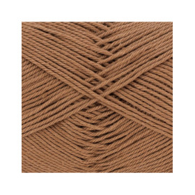 Pelote de laine - Caramel - 123 - 100% coton - 3/4 mm - Gründl - Cotton Quick Uni