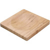 Hachoir - Double lame - Acier inox - Avec planche en bambou - Pour herbes aromatiques - Laguiole