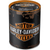 photo-Tirelire - Harley-Davidson - Style rétro vintage - Métal - Idée cadeau - Fan de moto