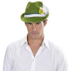Chapeau bavarois - Vert - Avec plume - Déguisement - Oktoberfest - Taille unique - Adulte