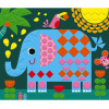 Jeu créatif - Gommettes mosaïque - 3 modèles - Animaux - Dès 3 ans - Janod