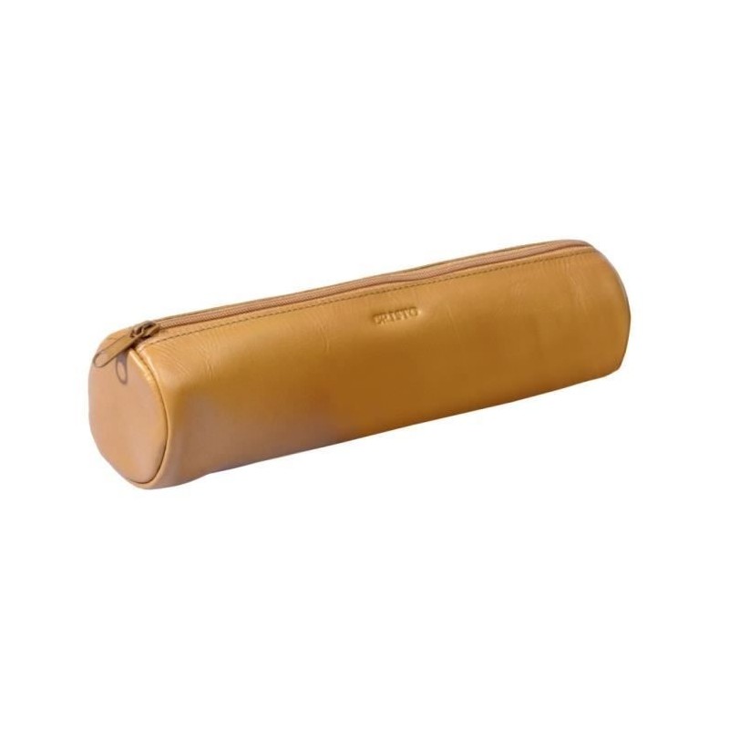 TROUSSE CUIR GRAND FORMAT 21 x 6 cm - CRISTO