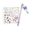 Carnet secret - Journal intime - Stickers et stylo inclus - Dès 7 ans - Janod