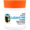 photo-Pot de colle - Blanche - Parfum amande - Cléopâtre - Avec applicateur - Ecole