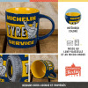 Tasse - Mug - Design vintage - Logo Michelin - Céramique - Idée cadeau