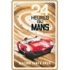 photo-Plaque - Vintage - Les 24 heures du Mans - 20x30cm - Métal - A suspendre