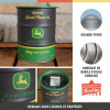 Tirelire - Ronde - John Deere - Rétro - Vintage - 11,7x9,3cm - Idée cadeau