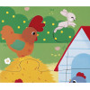 Puzzle - Les animaux de la ferme - 20 pièces avec texture + poster - Dès 2 ans - Janod