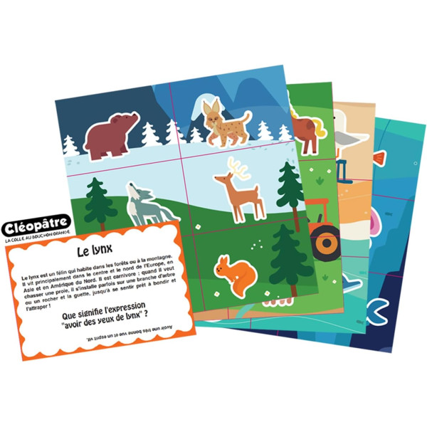 photo-Bons points - Images - Thème les animaux - Scolaire - Apprentissage - Cléopâtre