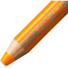 Stabilo woody 3 in 1 - Orange clair - Crayon de couleur - Pointe large - Tous supports