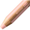 Stabilo woody 3 in 1 - Rose abricot - Crayon de couleur - Pointe large - Tous supports