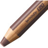 Stabilo woody 3 in 1 - Marron foncé - Crayon de couleur - Pointe large - Tous supports