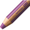 Stabilo woody 3 in 1 - Lilas - Crayon de couleur - Pointe large - Tous supports