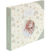 photo-Album photos - Livre de naissance - Bébé - 24x27cm - Vert/beige - 30 pages - Atmosphera