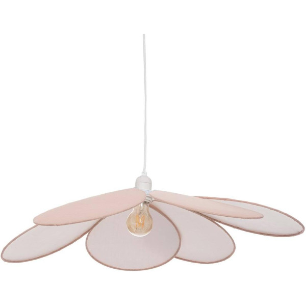 photo-Suspension - Abat-jour - Pétales de fleur - Rose - Chambre - 72cm diamètre - Atmosphera