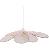 photo-Suspension - Abat-jour - Pétales de fleur - Rose - Chambre - 72cm diamètre - Atmosphera
