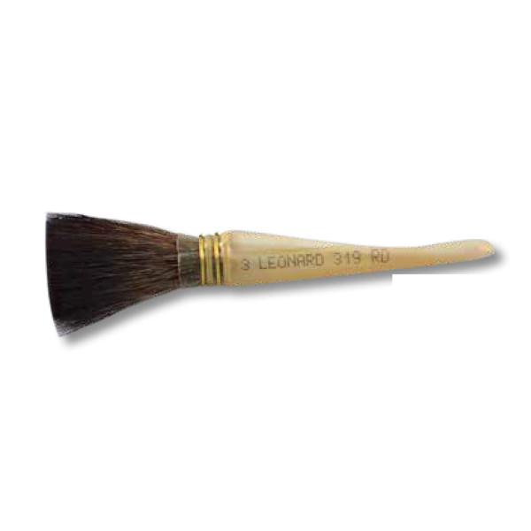 photo-Pinceau - Mouilleur - Pour dorure - Fibres naturelles - Léonard - Petit-gris pur - N°4 - 319RO