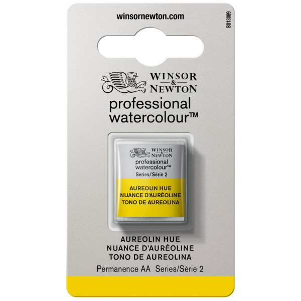 photo-Aquarelle Professionnelle Extra-Fine - 1/2 Godet - Auréoline - 417 - Winsor Et Newton