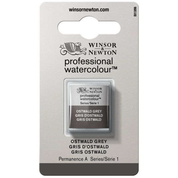 photo-Aquarelle Professionnelle Extra-Fine - 1/2 Godet - Gris d'Ostwald - 428 - Winsor Et Newton