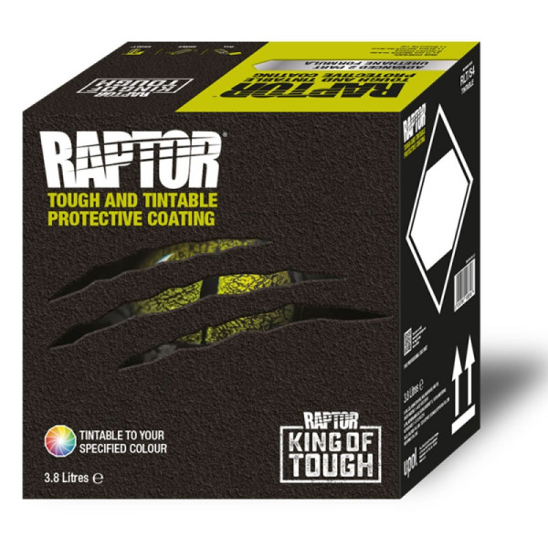 Kit de revêtement de caisse - Raptor Bedliner Teintable - Bennes, voitures, remorques, bateaux
