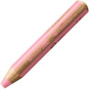 photo-Stabilo woody 3 in 1 - Rose pastel - Crayon de couleur - Pointe large - Tous supports