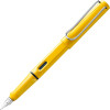 photo-Stylo plume - Mine moyenne M - Droitier - LAMY - Safari - Jaune - Rechargeable