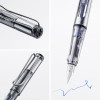 Stylo plume - Mine moyenne - Gaucher - LAMY - Safari - Transparent - Rechargeable