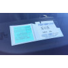 Porte vignette - Pour vignette assurance ou ticket de stationnement - A fixer au pare-brise
